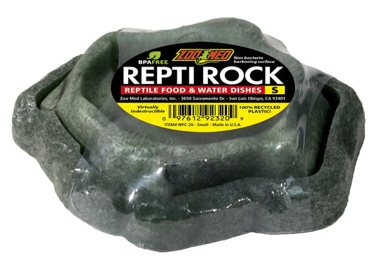 Zoo Med Combo Repti Rock Food and Water Dishes Zoo-Med