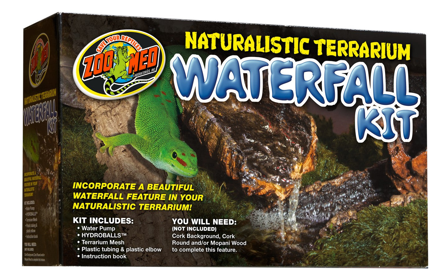 Zoo Med Naturalistic Terrarium Waterfall Kit Zoo-Med