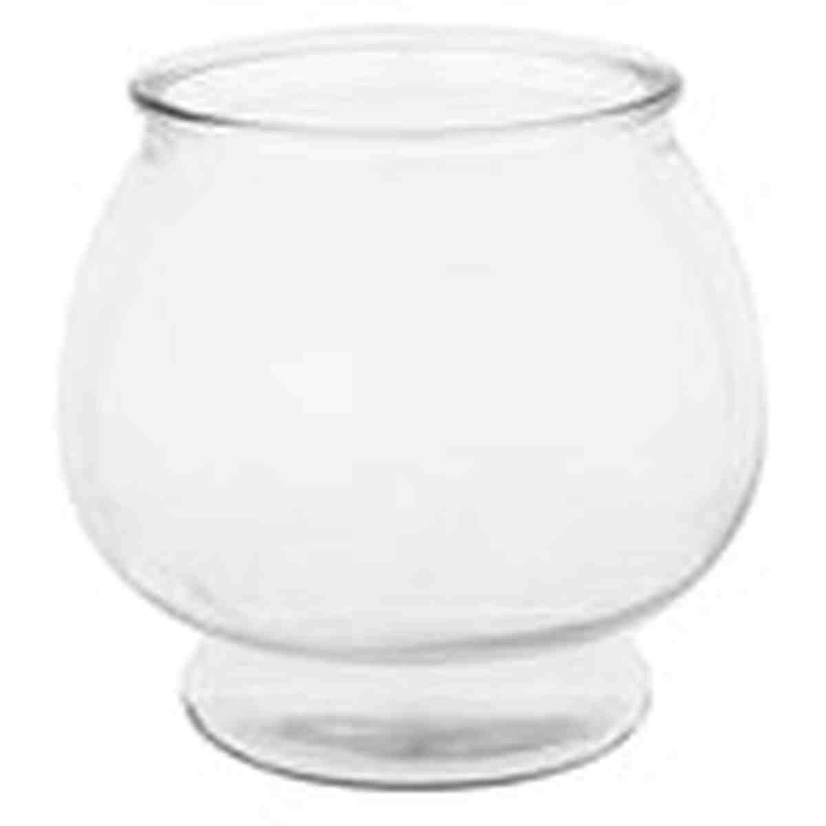 Wavepoint Glass Fish Bowl Large 1 Gal. - 6pk WavePoint