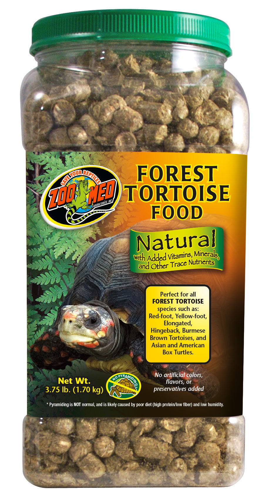 Zoo Med Natural Forest Tortoise Food Zoo-Med