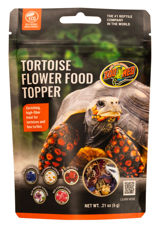Zoo Med Tortoise Flower Food Topper Zoo-Med