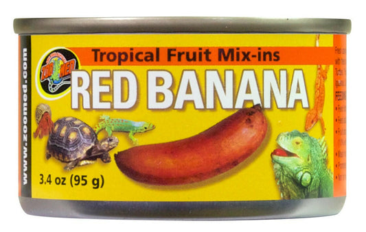 Zoo Med Tropical Fruit Mix-ins Red Banana Zoo-Med