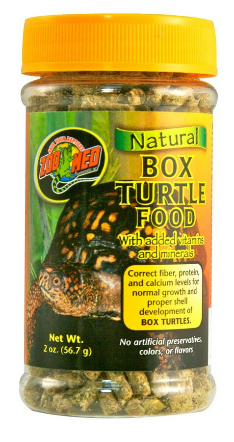 Zoo Med Box Turtle Food.