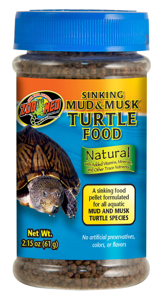 Zoo Med Sinking Mud & Musk Turtle Food Zoo-Med