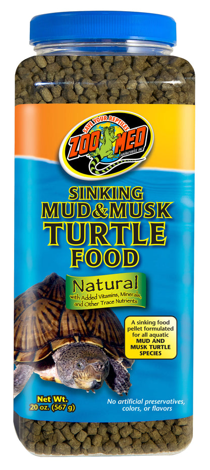 Zoo Med Sinking Mud & Musk Turtle Food Zoo-Med