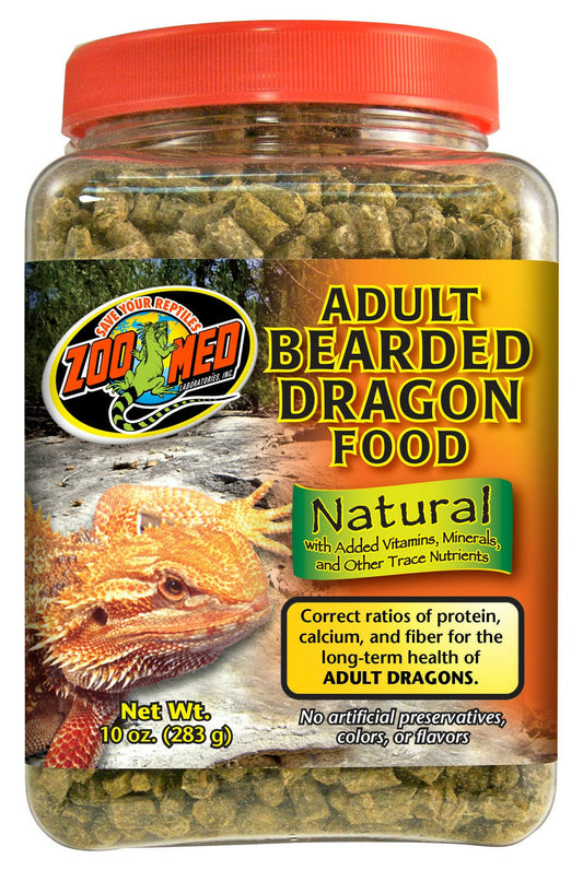 Zoo Med Bearded Dragon Food – Adult Formula.