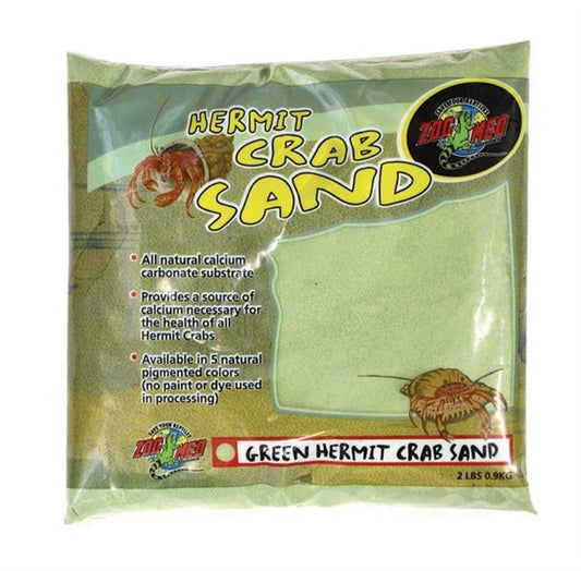 ZooMed Hermit Crab Sand - Green 2 lbs