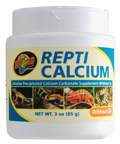 ZooMed ReptiCalcium without D3 3oz