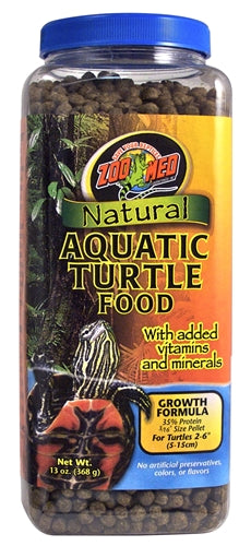 ZooMed Natural Aquatic Turtle Food - Growth Formula 13oz