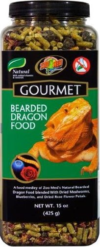 ZooMed Gourmet Bearded Dragon Food 15oz