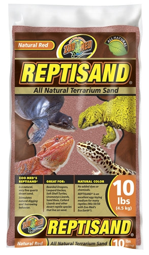 Zoo Med ReptiSand Natural Red 10 LB