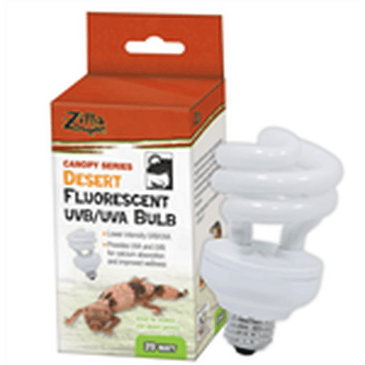 Zilla Canopy Series Flourescent Bulb - Desert 20W Zilla
