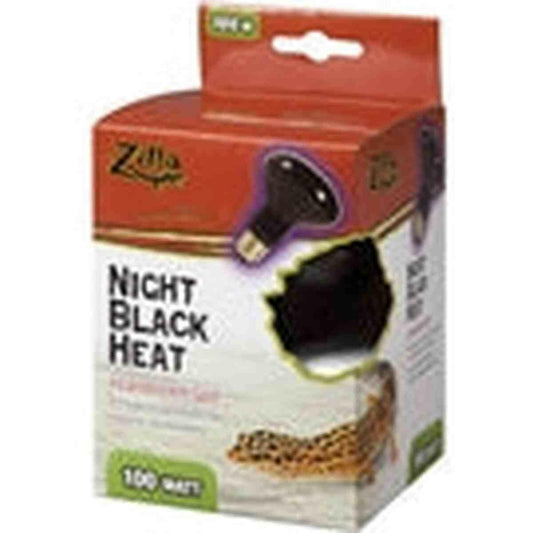Zilla Night Black Light Incandescent Spot Basking Bulb 100 Watt Zilla