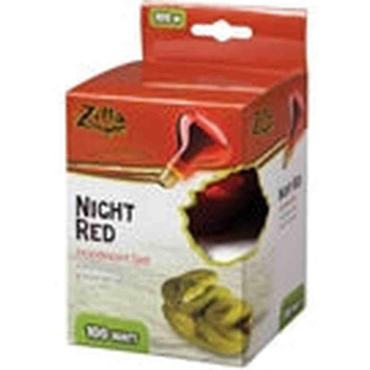 Zilla Night Red Incandescent Spot Basking Bulb 100 Watt Zilla