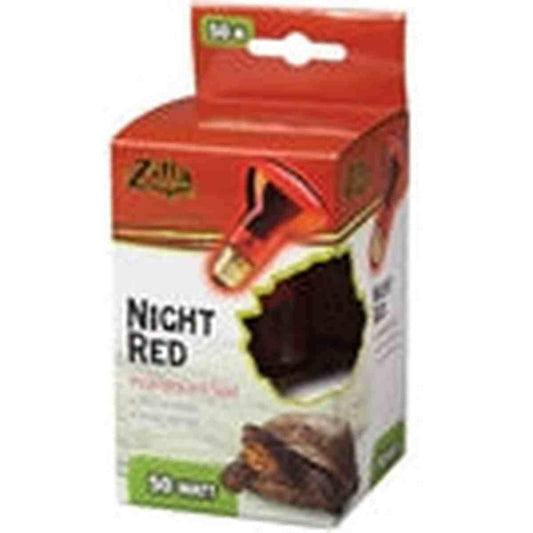 Zilla Night Red Incandescent Spot Basking Bulb 50 Watt Zilla