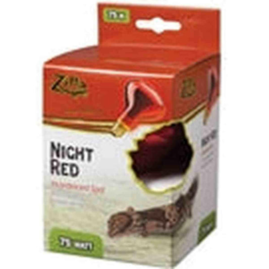 Zilla Night Red Incandescent Spot Basking Bulb 75 Watt Zilla