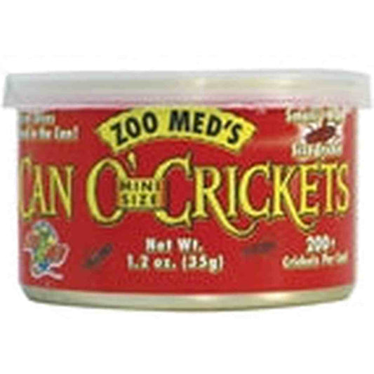 ZooMed Can O' Crickets Mini Size 200/can ZooMed