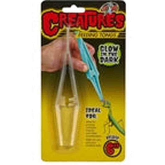 ZooMed Creatures Feeding Tongs - Glow in the Dark ZooMed