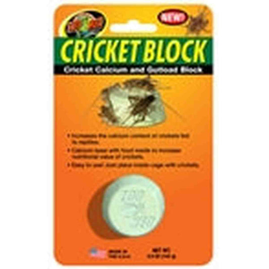 ZooMed Cricket Block - Cricket Calcium and Gutload Block ZooMed