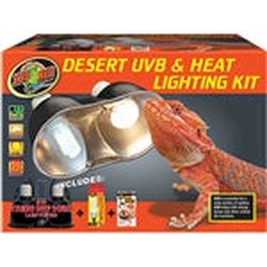 ZooMed Desert UVB & Heat Lighting Kit ZooMed