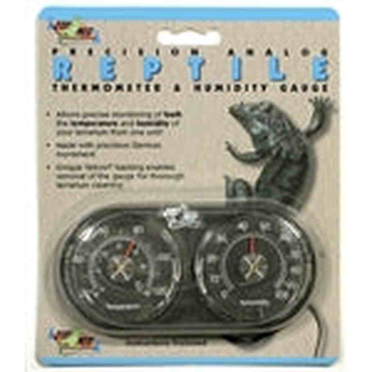 ZooMed Dual Analog Thermometer / Humidity Gauge ZooMed