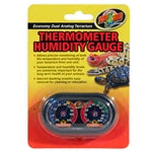 ZooMed Economy Dual Analog Therm/Humid Gauge ZooMed