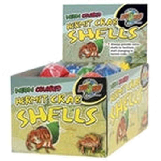 ZooMed Hermit Crab Neon Shells 36 PC Counter Display ZooMed