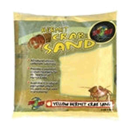 ZooMed Hermit Crab Sand - Yellow 2 lbs ZooMed