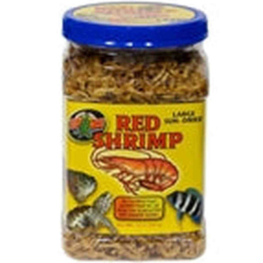 ZooMed Jumbo Red Shrimp Sun Dried 10oz ZooMed