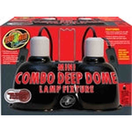 ZooMed Mini Combo Deep Dome Lamp Fixture ZooMed