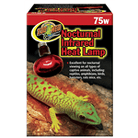 ZooMed Nocturnal Infrared Heat Lamp 75 Watt ZooMed