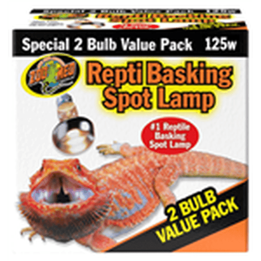 ZooMed Repti Basking Spot Lamp 125 Watt - 2 pack ZooMed