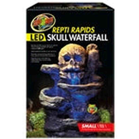 ZooMed Repti Rapids LED Skull Waterfall Small ZooMed