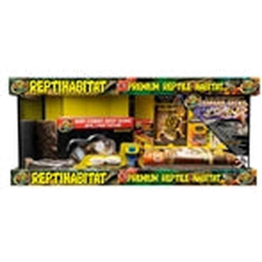 ZooMed ReptiHabitat Leopard Gecko Kit - 20 Gallon 30"x12X12 ZooMed