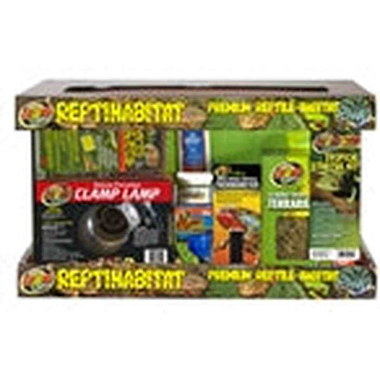 ZooMed ReptiHabitat Terrarium Tropical Starter Kit 10 Gallon ZooMed