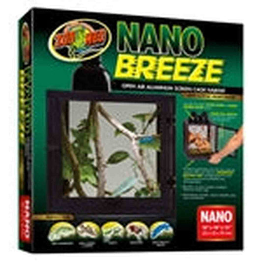 ZooMed Reptibreeze Aluminum Screen Cage Nano 10"x10"x12" ZooMed