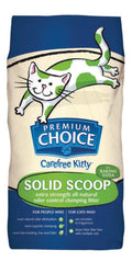 Premium Choice Litter Carefree Kitty Unscented with Baking Soda Scoop Cat Litter