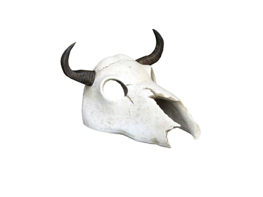 Weco Products Wecorama Catacombs Longhorn Skull Aquarium Ornament