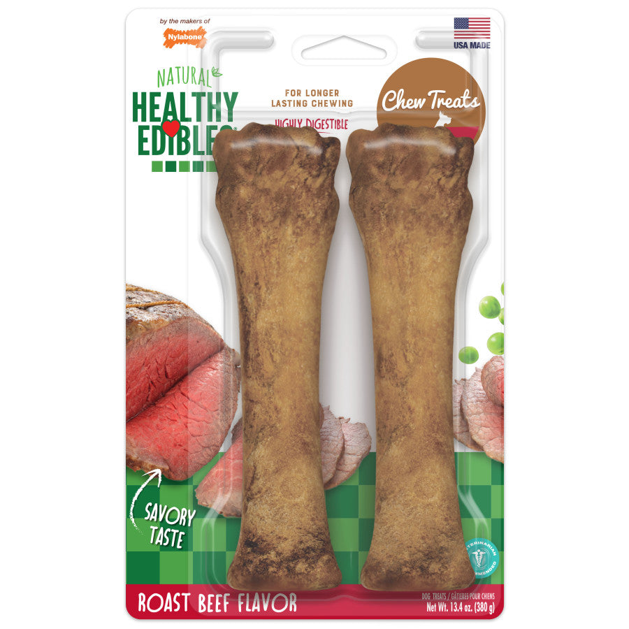 Nylabone Healthy Edibles All-Natural Long Lasting Chew Treats