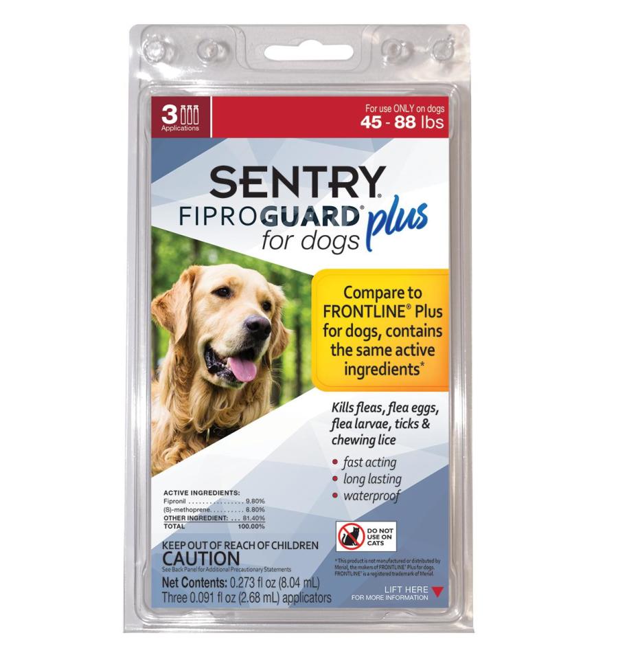 SENTRY FiproGuard Plus Dog Flea & Tick Spot-On