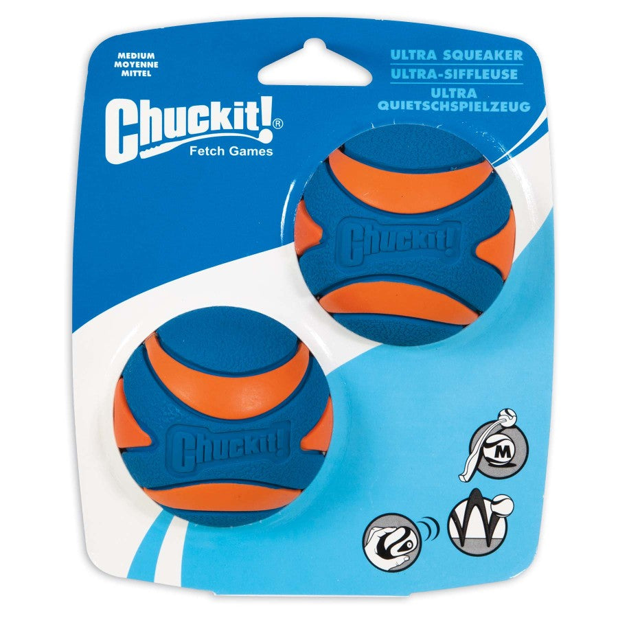 Chuckit! Ultra Squeaker Balls Dog Toy