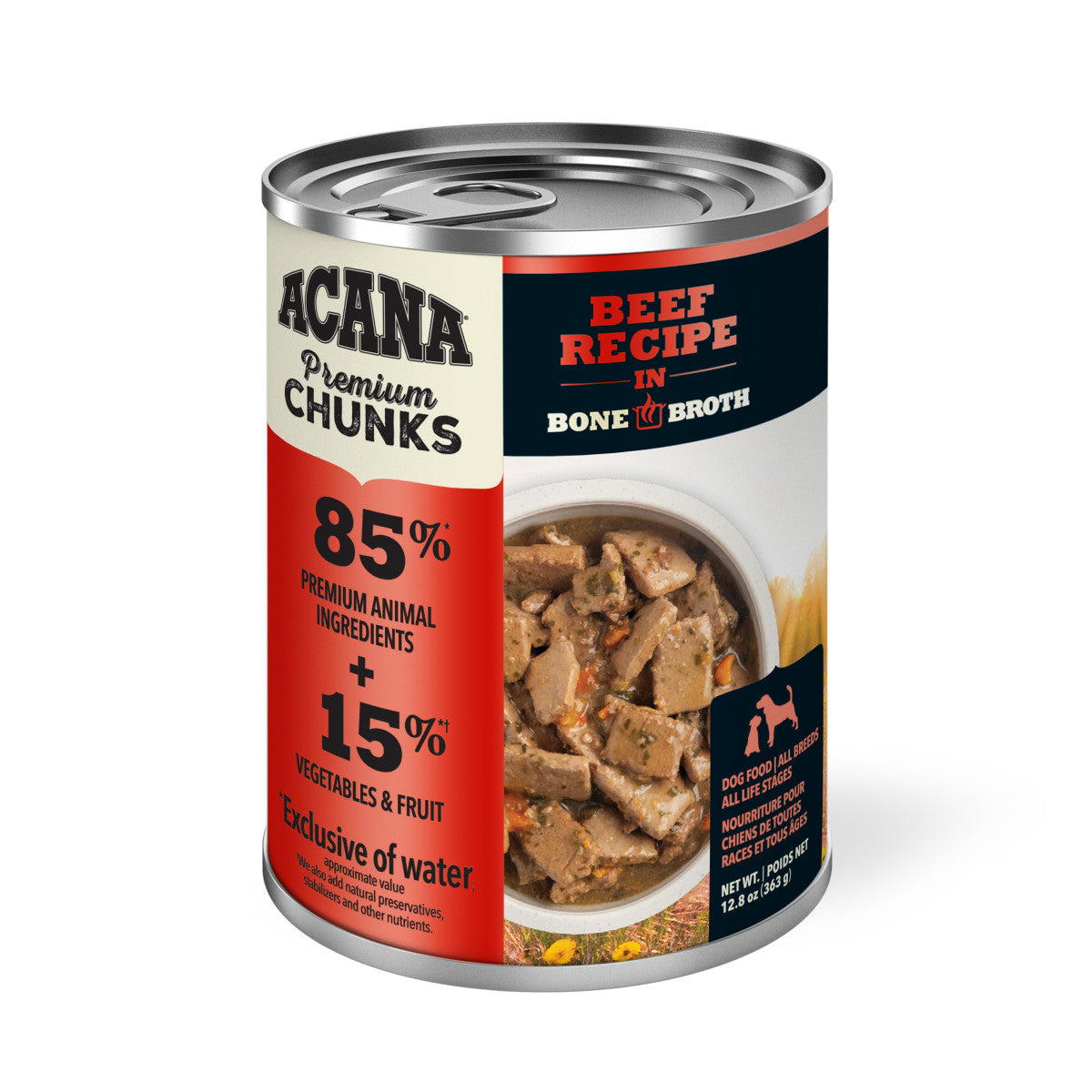 Acana Premium Chunks Canned Dog Food