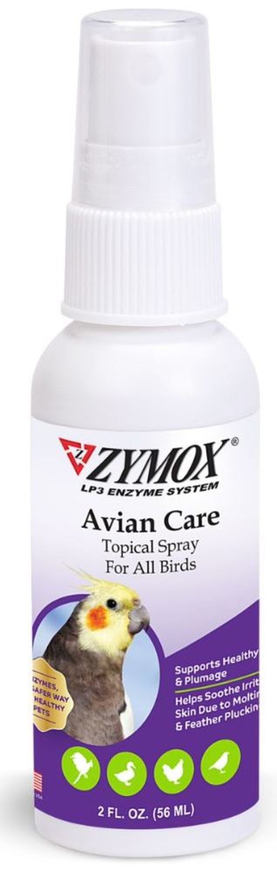 Zymox Avian Care Topical Solution Spray