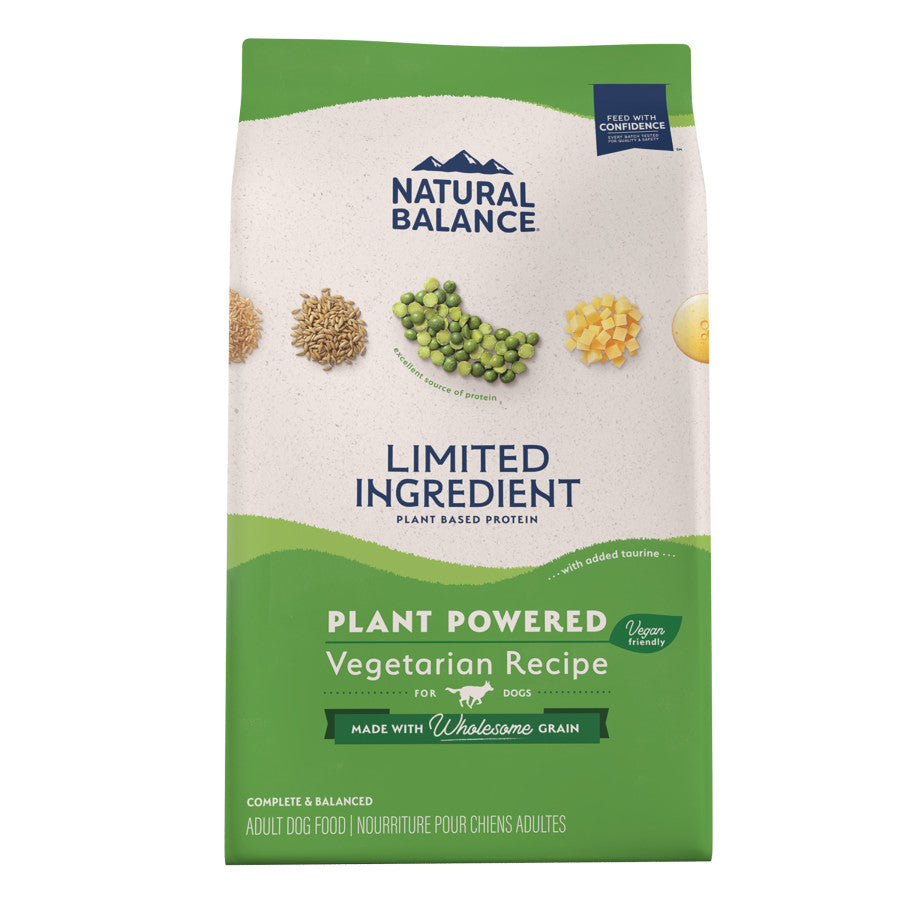 Natural Balance Pet Foods Limited Ingredient Plant Powered Vegan-Friendly Dry Dog Food