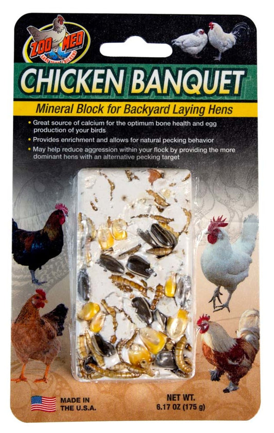 Zoo Med Chicken Banquet Mineral Block