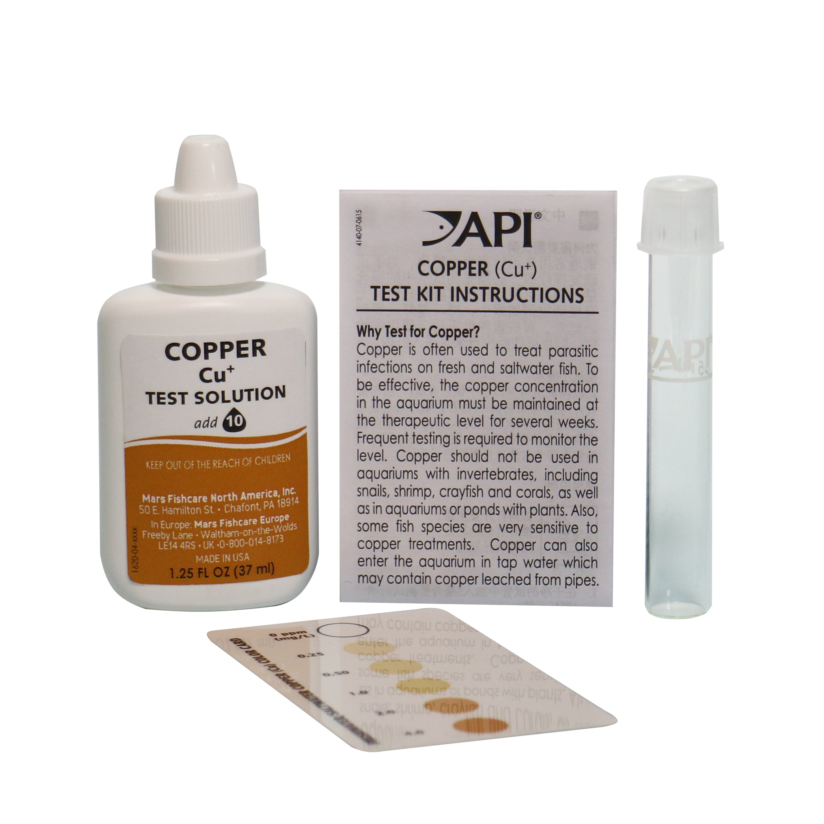 API Copper Test Kit For Freshwater And Saltwater Aquarium