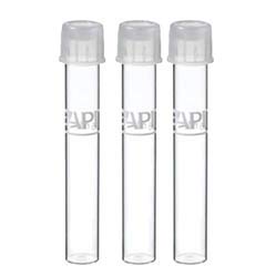 API Glass Test Tubes With Caps