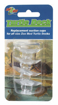 SPECIALS RESOURCES CONTACT US MY ACCOUNT Reptiles Terrarium and Reptile Cage Supplies Basking Platforms Customer View Printable View Zoo Med Turtle Dock Suction Cups Clear Zoo Med Turtle Dock Suction Cups