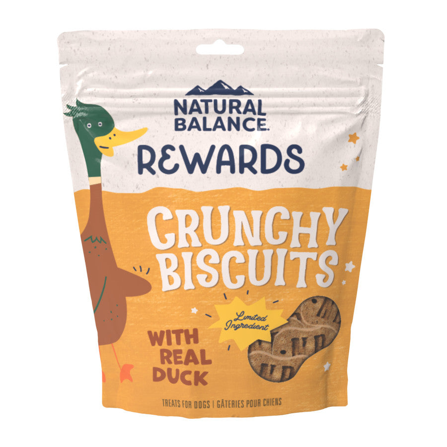 Natural Balance Pet Foods Rewards Crunchy Biscuits Dog Treats