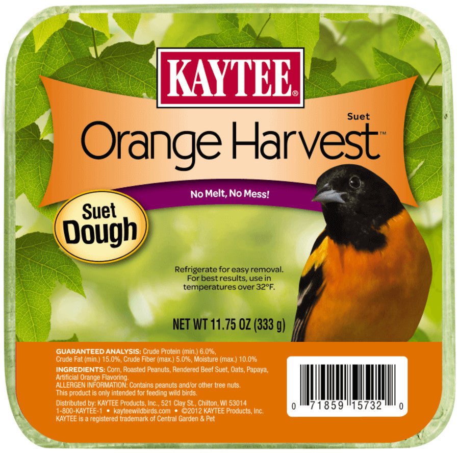 Kaytee Orange Harvest Suet Dough